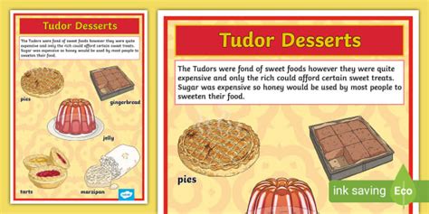 tudor time desserts